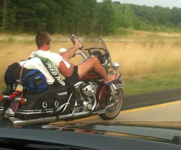 cool rider with no hands drive 