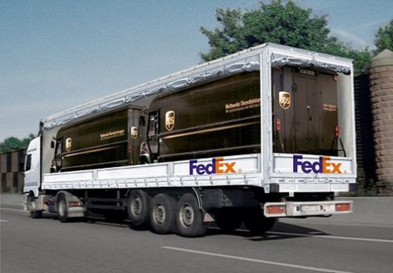 fedex truck illustration