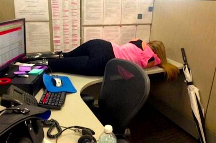 working hard till nap time
