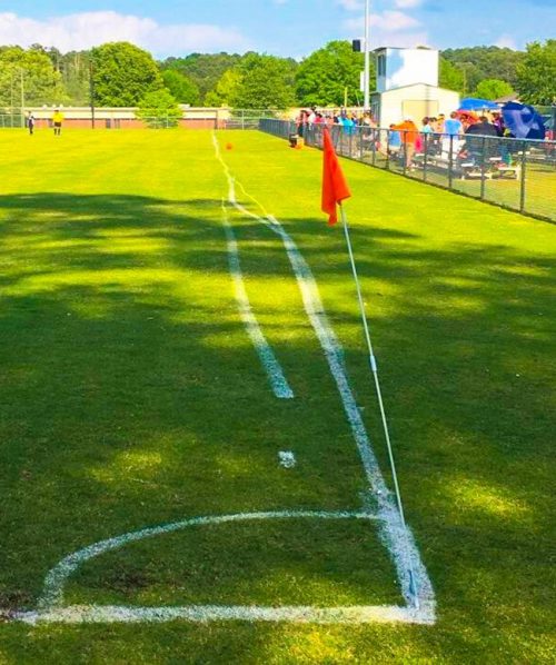 white line