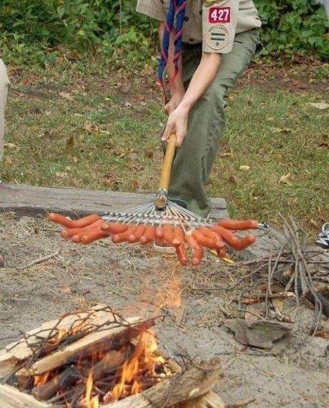 scout camping 
